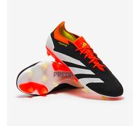 Adidas Predator Elite Laced FG Adults Football Boots 6 Black/White/Red