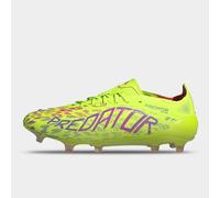 Adidas Predator Elite Firm Ground Football Boots 7 Yellow/Pink
