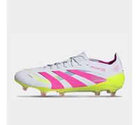 Adidas Predator Elite Firm Ground Football Boots 8 White/Pink