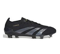 Adidas Predator Elite Firm Ground Football Boots, Core Black Carbon, 7 UK