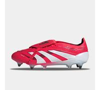 Adidas Predator Elite Foldover Tongue Soft Ground Football Boots Mens 8 Red/White