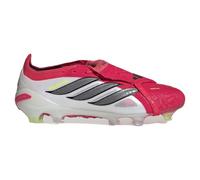 adidas Predator Elite Ft F JS0380 Mens Red Football Boots, Red Glossy Black Core White FTWR, 9 UK