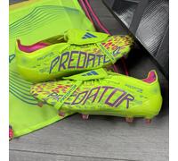 Adidas Predator Elite FT Tongue Football Boots ‘Neon’ - Size UK 9 / EU 43 1/3