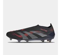 Adidas Predator Elite Laceless Firm Ground Football Boots 8.5 Black/Grey