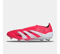 Adidas Predator Elite Laceless Firm Ground Football Boots 7 Red/White