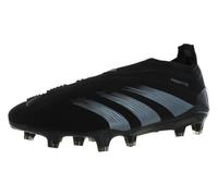 adidas Predator Elite Laceless Firm Ground Unisex Shoes, Black, 7