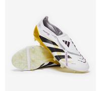 adidas Mens Elite Fold Over Tongue Firm Ground Football Boots White/Black/Gold 12 UK