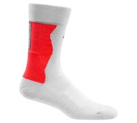 adidas Unisex Predator Football Crew Performance Socks Cushioned, white/lucid red/black, 4.5-6