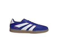 adidas Predator Freestyle Unisex Shoes, Lucid Blue/Footwear White/Solar Red, 8.5 Women/7.5 Men