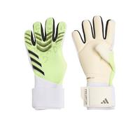 adidas Predator GL Pro Junior Goalkeeper Gloves - Radiant Blaze - URG 2.0 Latex Grip, Negative Cut, Sizes 3-7, Custom Fit Wrist Strap, Lucid Lemon