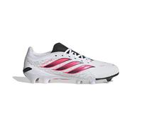adidas Unisex Predator League Firm Ground Football Boots Shoes, FTWR White/Solar Turbo/core Black, 10 UK