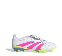 Adidas Predator League Fold Over Tongue Junior Firm Ground Football Boots 5.5 White/Pink