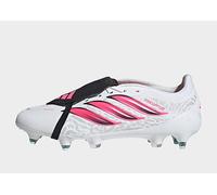 adidas Predator League Fold-Over Tongue Soft Ground Football Boots - White 7.5