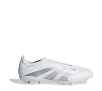 adidas Predator League Laceless Firm/Multi-Ground Boots, Synthetics Upper, White