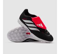 adidas Unisex Predator League Fold-Over Tongue Turf Football Shoes, core Black/FTWR White/Lucid red, 7 UK