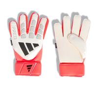 adidas Unisex Predator Goalkeeper Glove Match FINGERSAVE, White/Lucid red/Black, 10.5