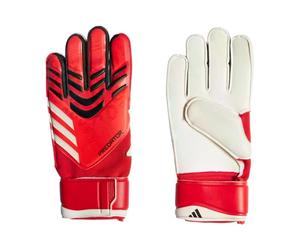 adidas Predator Match Goalkeeper Gloves - Cushioned Palm, Flexible Backhand, Half-Wrap Wrist Strap