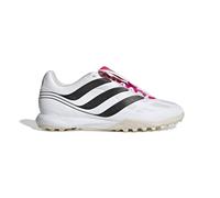 adidas Predator Precision.3 Adult Turf Shoes, Rubber Lug Outsole Made for Artificial Playing Surfaces, Unisex Sizing, Cloud White/Core Black/Team Shock Pink 2, 7.5 Women/6.5 Men