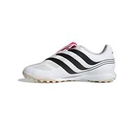 adidas Predator Precision.3 Turf Shoes, Cloud White/Core Black/Team Shock Pink 2, 8 Women/7 Men