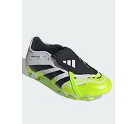 adidas Predator Pro Fold-Over Tongue Multi-Ground Boots, White/Black, Size 7.5, Men White/Black