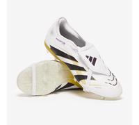 adidas Mens Pro Fold Over Tongue Firm Ground Football Boots White/Black/Gold 12 UK
