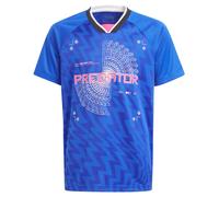 Adidas Predator Short Sleeve T-shirt Blue 13-14 Years Boys,Girls