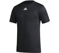 adidas Pregame Mens BOS Short Sleeve T-Shirt, Black-white, S
