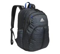 adidas Prime Backpack for Work, Travel Bag for Women and Men with Padded Compartment for Laptop, Two Tone Black/Team Royal Blue/2, One Size, Prime Backpack for Work, Travel Bag for Women and Men With
