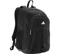 adidas Primetime Large Backpack for Women and Men, Big Bag with Laptop Sleeve, Black/White, One Size, Primetime Large Backpack for Women and Men, Big Bag With Laptop Sleeve
