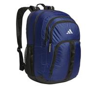 adidas Primetime Large Backpack for Women and Men, Big Bag with Laptop Sleeve, Twill Bright Royal- Legend Ink/Black/Silver Metallic, One Size, Primetime Large Backpack for Women and Men, Big Bag With