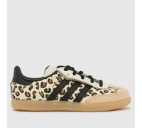 adidas Print Samba OG Girls Junior Trainers UK 2 (EU 34)