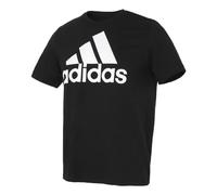adidas Printed Big Logo Essentials Tee Short Sleeve Men's Black GK9120 L