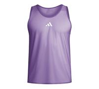 adidas Pro Bib Football Sports Training Team Vest Mens Mesh Tank Top Purple
