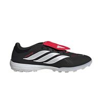 adidas Pro Fold-Over Tongue Turf Soccer Cleats - Blue, Black/White/Lucid Red, 13 Women/12 Men