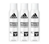 Adidas PRO Invisible Anti-Perspirant Spray 150ml 48H Men’s Deodorant x3 Pack