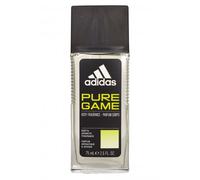Adidas Pure Game Body Fragrance for Men, 2.5 fl oz