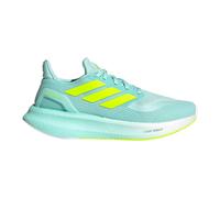adidas Pureboost 5 Neutral Running Shoe Women - Turquoise, Neon Yellow, Size 8