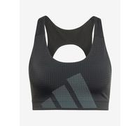 Adidas Powerimpact Hiit Medium Impact Sports Bra Black L / AB Women