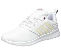 Adidas QT Racer 2.0, Women's Running Shoes, FTWR White Chalk White Magic Mauve, 4 UK