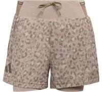 Adidas - Quick-drying 2-in-1 shorts - W XPL 2in1 Short AOP Alumer Taumer Bruta for Women - Size 36 FR - Beige Beige 36 FR