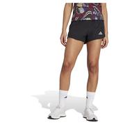 Adidas Racer Pacer Woven 3´´ Shorts Black S Woman