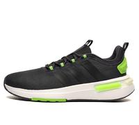 Adidas Racer Tr23 Cloudfoam Men's Trainers Size: 1 Colour : Carbon / Cloud White / Luicd Lime