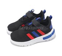 adidas Racer TR23 EL I Core Black Red Blue Toddler Infant Running Shoes JH9568