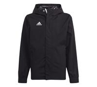 adidas Rain Jacket Mens Gents Coat Top Full Length Sleeve Lightweight Hooded Zip