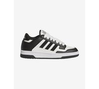 adidas Rapid Court Low Shoes Pure White Core Black Kids - 3.5UK