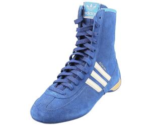 adidas Rasant Mid Womens Ankle Trainers in Blue White - 4 UK