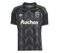 Adidas Rc Lens 26/27 Jersey Away Junior Short Sleeve T-shirt Black 13-14 Years Kids