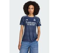 adidas Real Madrid 25/26 Away Jersey, Blue, Size M, Women Blue
