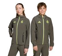 adidas Real Madrid 25/26 Football Travel Jacket Jnr YS 9-10Yr