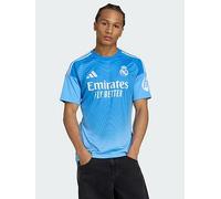 adidas Real Madrid 25/26 Home Goalkeeper Jersey, Blue, Size M, Men Blue